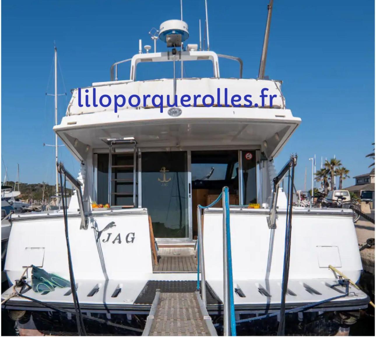 Hebergements Bateaux A Quai Porquerolles Exterior photo
